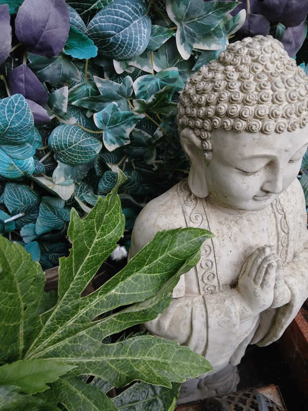 Buddha in garden